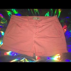 Pink Cut Off Shorts